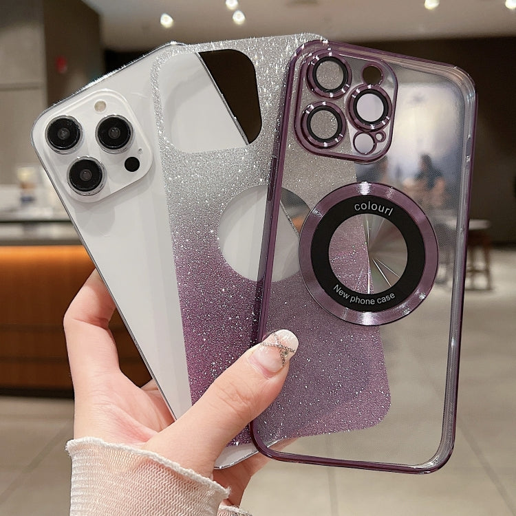 Gradient Glitter Electroplating MagSafe TPU Phone Case, For iPhone 16, For iPhone 15 Pro Max, For iPhone 15 Pro Apple Accessories enggra4271 iPhone 16 - APEXEL INDIA - Mobile Lens - Mobile Camera Lens - Cellphone Accessories - Phone Lens - Smartphone Lens