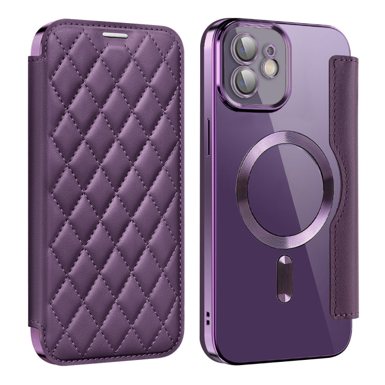 Shield Magsafe RFID Anti-theft Rhombus Leather Phone Case, For iPhone 12 Pro, For iPhone 11 Pro Max, For iPhone 11 Apple Accessories engshi4316 More iPhone Cases - APEXEL INDIA - Mobile Lens - Mobile Camera Lens - Cellphone Accessories - Phone Lens - Smartphone Lens