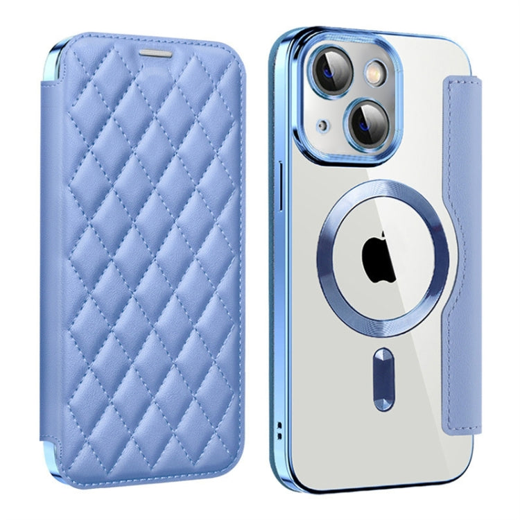 Shield Magsafe RFID Anti-theft Rhombus Leather Phone Case, For iPhone 15 Pro, For iPhone 15 Plus, For iPhone 15 Apple Accessories engshi4312 iPhone 15 Pro - APEXEL INDIA - Mobile Lens - Mobile Camera Lens - Cellphone Accessories - Phone Lens - Smartphone Lens