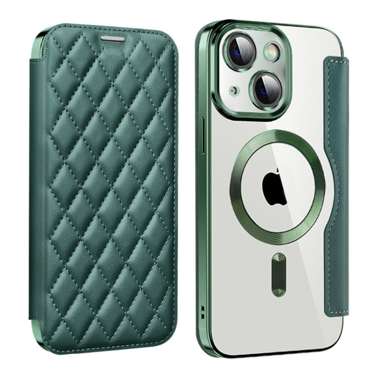 Shield Magsafe RFID Anti-theft Rhombus Leather Phone Case, For iPhone 15 Pro, For iPhone 15 Plus, For iPhone 15 Apple Accessories engshi4312 iPhone 15 Pro - APEXEL INDIA - Mobile Lens - Mobile Camera Lens - Cellphone Accessories - Phone Lens - Smartphone Lens
