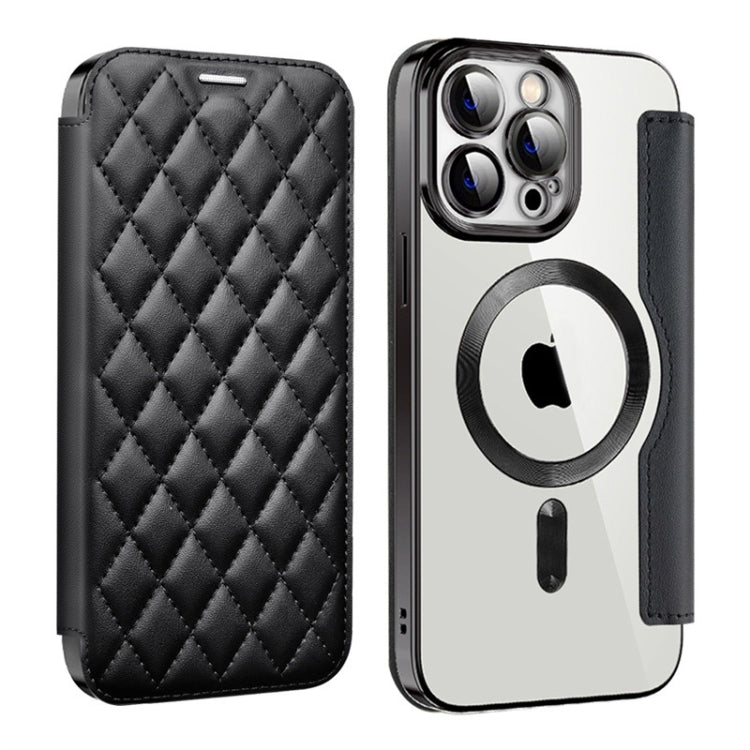 Shield Magsafe RFID Anti-theft Rhombus Leather Phone Case, For iPhone 15 Pro, For iPhone 15 Plus, For iPhone 15 Apple Accessories engshi4312 iPhone 15 Pro - APEXEL INDIA - Mobile Lens - Mobile Camera Lens - Cellphone Accessories - Phone Lens - Smartphone Lens