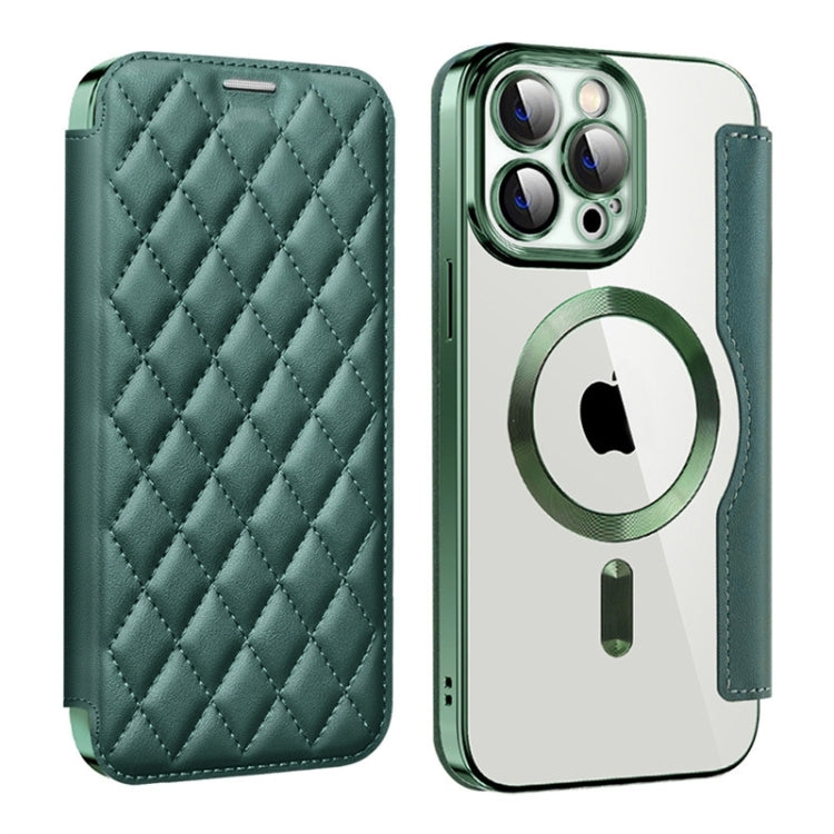 Shield Magsafe RFID Anti-theft Rhombus Leather Phone Case, For iPhone 15 Pro, For iPhone 15 Plus, For iPhone 15 Apple Accessories engshi4312 iPhone 15 Pro - APEXEL INDIA - Mobile Lens - Mobile Camera Lens - Cellphone Accessories - Phone Lens - Smartphone Lens