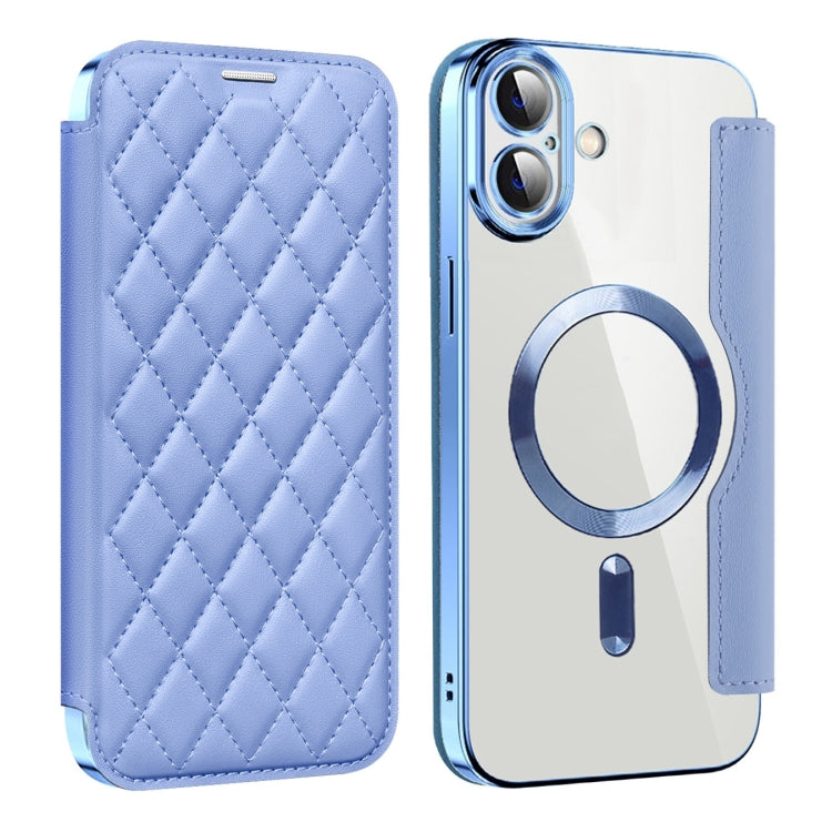 Shield Magsafe RFID Anti-theft Rhombus Leather Phone Case, For iPhone 16, For iPhone 16e, For iPhone 15 Pro Max Apple Accessories engshi4312 iPhone 16 - APEXEL INDIA - Mobile Lens - Mobile Camera Lens - Cellphone Accessories - Phone Lens - Smartphone Lens