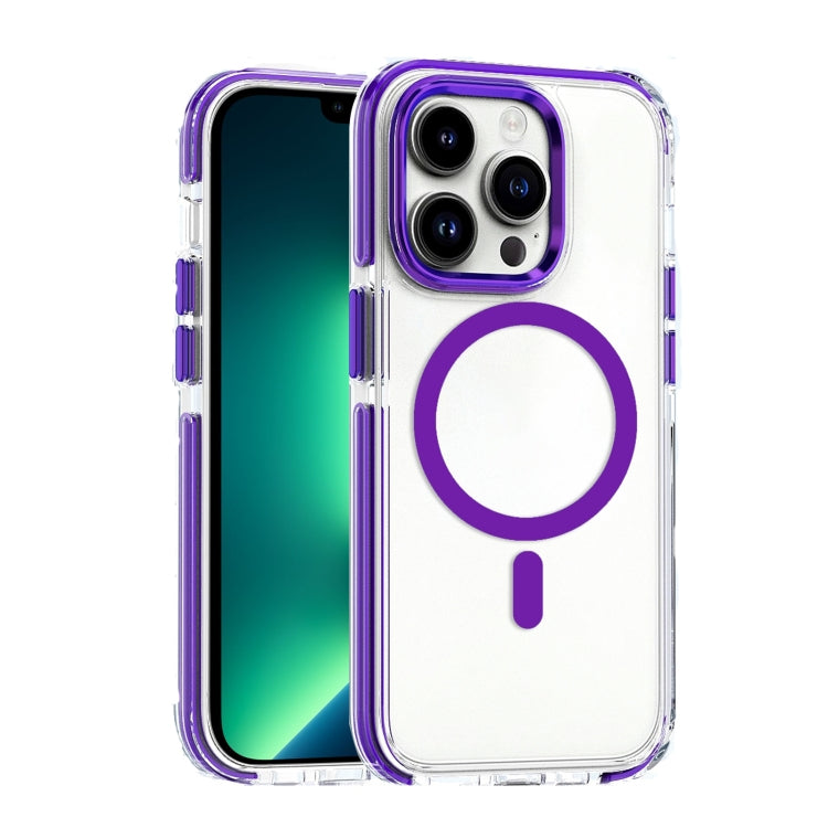 Dual-color MagSafe TPU Hybrid Clear PC Shockproof Phone Case, For iPhone 13 Pro Max Apple Accessories engdua4338 More iPhone Cases - APEXEL INDIA - Mobile Lens - Mobile Camera Lens - Cellphone Accessories - Phone Lens - Smartphone Lens