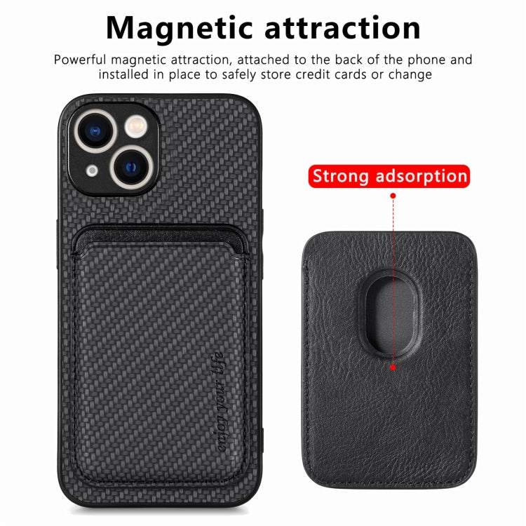 Carbon Fiber Leather Card Magsafe Phone Case, For iPhone 15 Apple Accessories engcar4356 iPhone 15 - APEXEL INDIA - Mobile Lens - Mobile Camera Lens - Cellphone Accessories - Phone Lens - Smartphone Lens