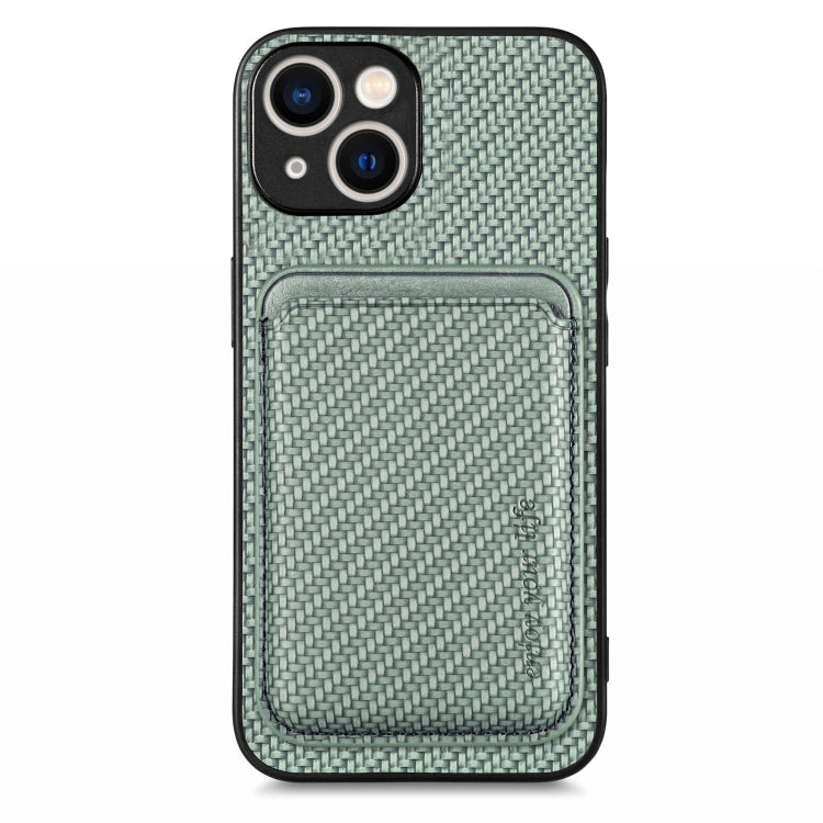 Carbon Fiber Leather Card Magsafe Phone Case, For iPhone 15 Apple Accessories engcar4356 iPhone 15 - APEXEL INDIA - Mobile Lens - Mobile Camera Lens - Cellphone Accessories - Phone Lens - Smartphone Lens