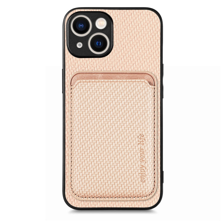 Carbon Fiber Leather Card Magsafe Phone Case, For iPhone 15 Apple Accessories engcar4356 iPhone 15 - APEXEL INDIA - Mobile Lens - Mobile Camera Lens - Cellphone Accessories - Phone Lens - Smartphone Lens