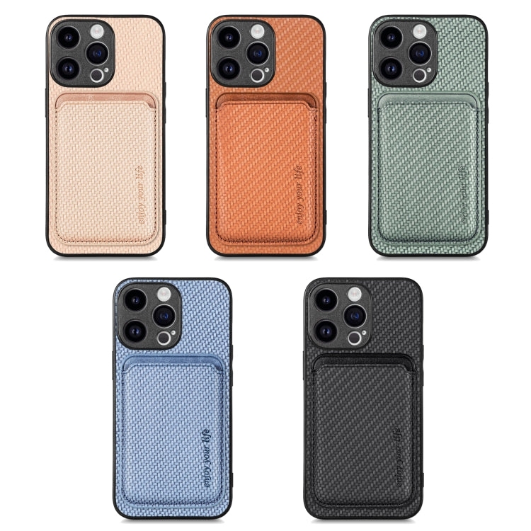 Carbon Fiber Leather Card Magsafe Phone Case, For iPhone 15 Apple Accessories engcar4356 iPhone 15 - APEXEL INDIA - Mobile Lens - Mobile Camera Lens - Cellphone Accessories - Phone Lens - Smartphone Lens