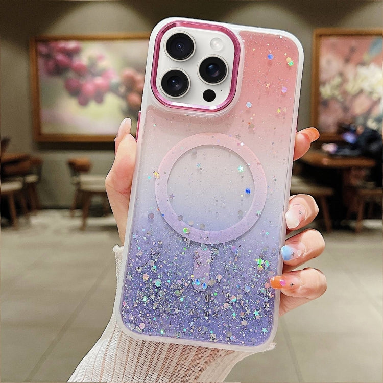Multicolor Gradient Glitter Sequin MagSafe TPU Phone Case, For iPhone 15 Pro Max, For iPhone 15 Pro Apple Accessories engmul4396 iPhone 15 Pro Max - APEXEL INDIA - Mobile Lens - Mobile Camera Lens - Cellphone Accessories - Phone Lens - Smartphone Lens