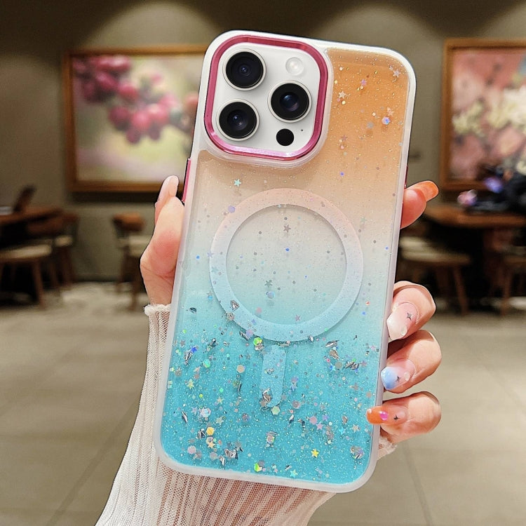 Multicolor Gradient Glitter Sequin MagSafe TPU Phone Case, For iPhone 15 Pro Max, For iPhone 15 Pro Apple Accessories engmul4396 iPhone 15 Pro Max - APEXEL INDIA - Mobile Lens - Mobile Camera Lens - Cellphone Accessories - Phone Lens - Smartphone Lens