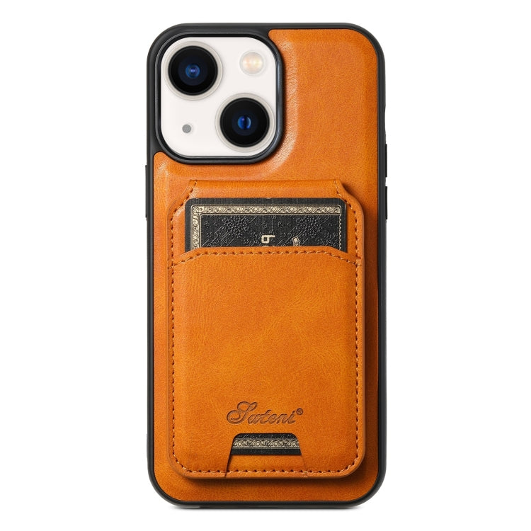 Suteni H15 MagSafe Oil Eax Leather Detachable Wallet Back Phone Case, For iPhone 14 Pro Max, For iPhone 13 Pro Max, For iPhone 13 Pro, For iPhone 13 Apple Accessories engsut4406 iPhone 14 Pro Max - Suteni - Mobile Lens - Mobile Camera Lens - Cellphone Accessories - Phone Lens - Smartphone Lens