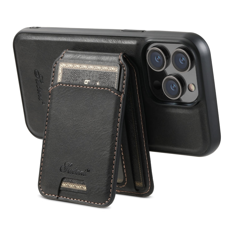 Suteni H15 MagSafe Oil Eax Leather Detachable Wallet Back Phone Case, For iPhone 12, For iPhone 12 Pro Max, For iPhone 12 Pro Apple Accessories engsut5675 More iPhone Cases - Suteni - Mobile Lens - Mobile Camera Lens - Cellphone Accessories - Phone Lens - Smartphone Lens