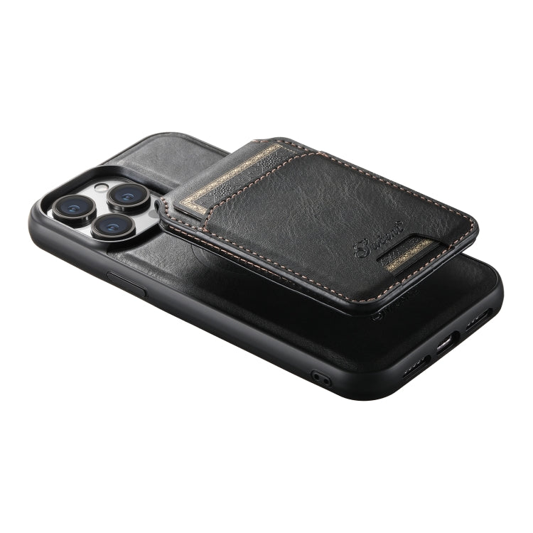 Suteni H15 MagSafe Oil Eax Leather Detachable Wallet Back Phone Case, For iPhone 12, For iPhone 12 Pro Max, For iPhone 12 Pro Apple Accessories engsut5675 More iPhone Cases - Suteni - Mobile Lens - Mobile Camera Lens - Cellphone Accessories - Phone Lens - Smartphone Lens
