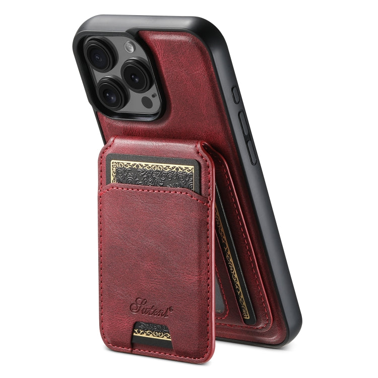 Suteni H15 MagSafe Oil Eax Leather Detachable Wallet Back Phone Case, For iPhone 16e, For iPhone 16 Pro Max, For iPhone 16 Pro, For iPhone 16 Plus Apple Accessories engsut4422 iPhone 16e - Suteni - Mobile Lens - Mobile Camera Lens - Cellphone Accessories - Phone Lens - Smartphone Lens