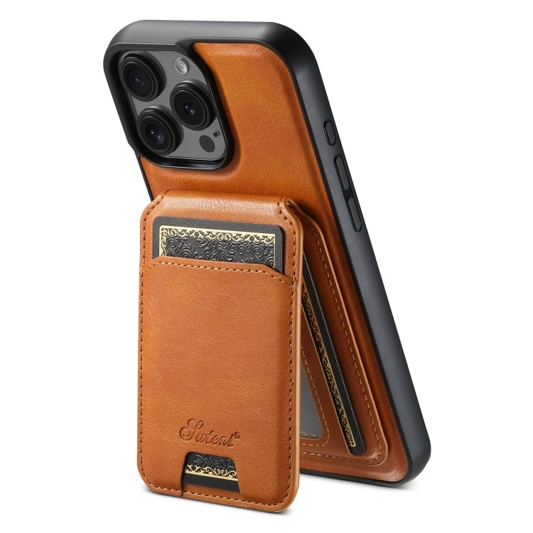 Suteni H15 MagSafe Oil Eax Leather Detachable Wallet Back Phone Case, For iPhone 16e, For iPhone 16 Pro Max, For iPhone 16 Pro, For iPhone 16 Plus Apple Accessories engsut4422 iPhone 16e - Suteni - Mobile Lens - Mobile Camera Lens - Cellphone Accessories - Phone Lens - Smartphone Lens
