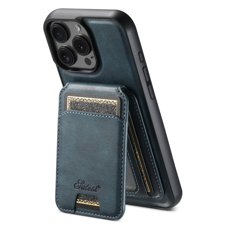 Suteni H15 MagSafe Oil Eax Leather Detachable Wallet Back Phone Case, For iPhone 16e, For iPhone 16 Pro Max, For iPhone 16 Pro, For iPhone 16 Plus Apple Accessories engsut4422 iPhone 16e - Suteni - Mobile Lens - Mobile Camera Lens - Cellphone Accessories - Phone Lens - Smartphone Lens