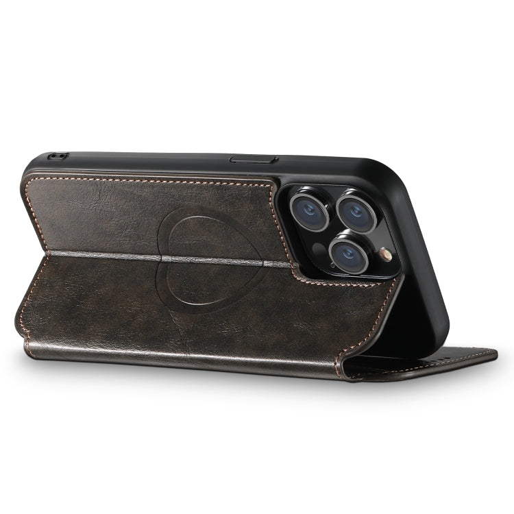 Suteni J05 Leather Magnetic MagSafe Phone Case, For iPhone 15 Plus, For iPhone 15 Apple Accessories engsut4445 iPhone 15 Plus - Suteni - Mobile Lens - Mobile Camera Lens - Cellphone Accessories - Phone Lens - Smartphone Lens