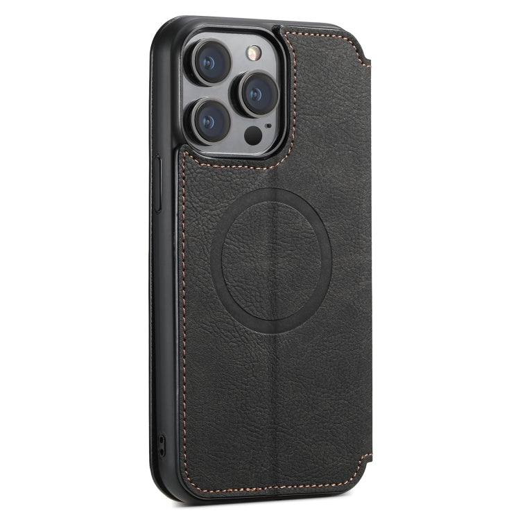 Suteni J06 Retro Matte Litchi Texture Leather MagSafe Phone Case, For iPhone 15 Pro Max, For iPhone 15 Pro, For iPhone 15 Plus, For iPhone 15 Apple Accessories engsut5675 iPhone 15 Pro Max - Suteni - Mobile Lens - Mobile Camera Lens - Cellphone Accessories - Phone Lens - Smartphone Lens