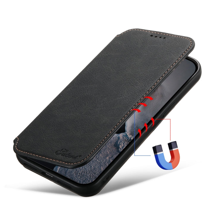 Suteni J06 Retro Matte Litchi Texture Leather MagSafe Phone Case, For iPhone 15 Pro Max, For iPhone 15 Pro, For iPhone 15 Plus, For iPhone 15 Apple Accessories engsut5675 iPhone 15 Pro Max - Suteni - Mobile Lens - Mobile Camera Lens - Cellphone Accessories - Phone Lens - Smartphone Lens