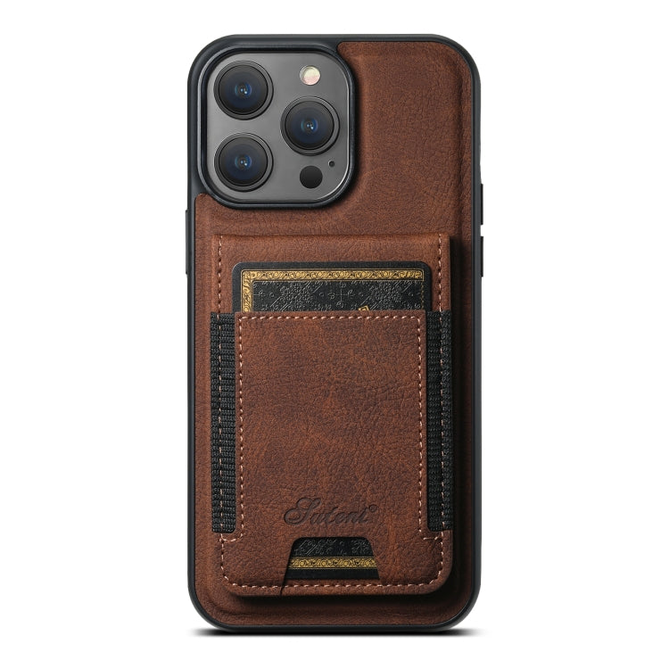 Suteni H17 Litchi Texture Leather MagSafe Detachable Wallet Phone Case, For iPhone 16e, For iPhone 16 Pro Max, For iPhone 16 Pro, For iPhone 16 Plus, For iPhone 16, For iPhone 15 Pro Max Apple Accessories engsut4460 iPhone 16e - Suteni - Mobile Lens - Mobile Camera Lens - Cellphone Accessories - Phone Lens - Smartphone Lens
