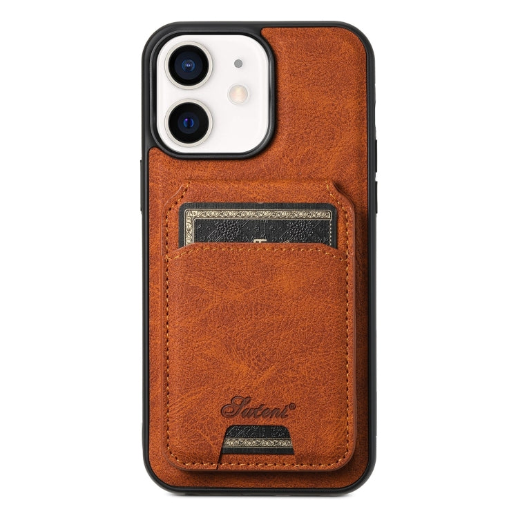 Suteni H17 Litchi Texture Leather MagSafe Detachable Wallet Phone Case, For iPhone 14 Pro Max, For iPhone 13 Pro Max, For iPhone 13 Pro, For iPhone 13, For iPhone 12, For iPhone 12 Pro Max Apple Accessories engsut4463 iPhone 14 Pro Max - Suteni - Mobile Lens - Mobile Camera Lens - Cellphone Accessories - Phone Lens - Smartphone Lens
