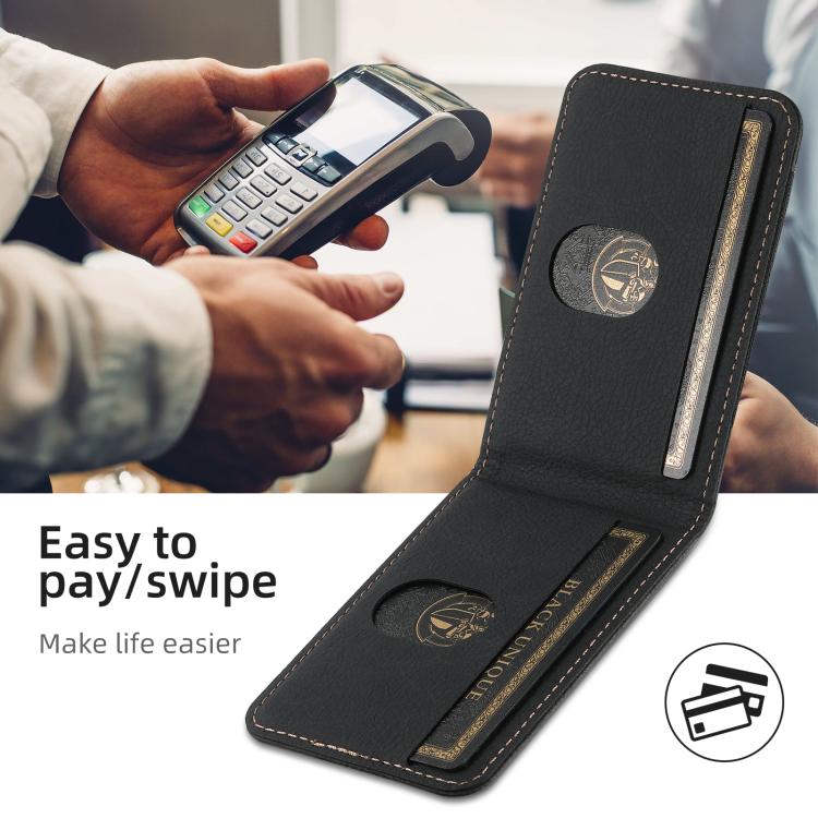 Suteni H17 Litchi Texture Leather MagSafe Detachable Wallet Phone Case, For iPhone 16e, For iPhone 16 Pro Max, For iPhone 16 Pro, For iPhone 16 Plus, For iPhone 16, For iPhone 15 Pro Max Apple Accessories engsut4460 iPhone 16e - Suteni - Mobile Lens - Mobile Camera Lens - Cellphone Accessories - Phone Lens - Smartphone Lens