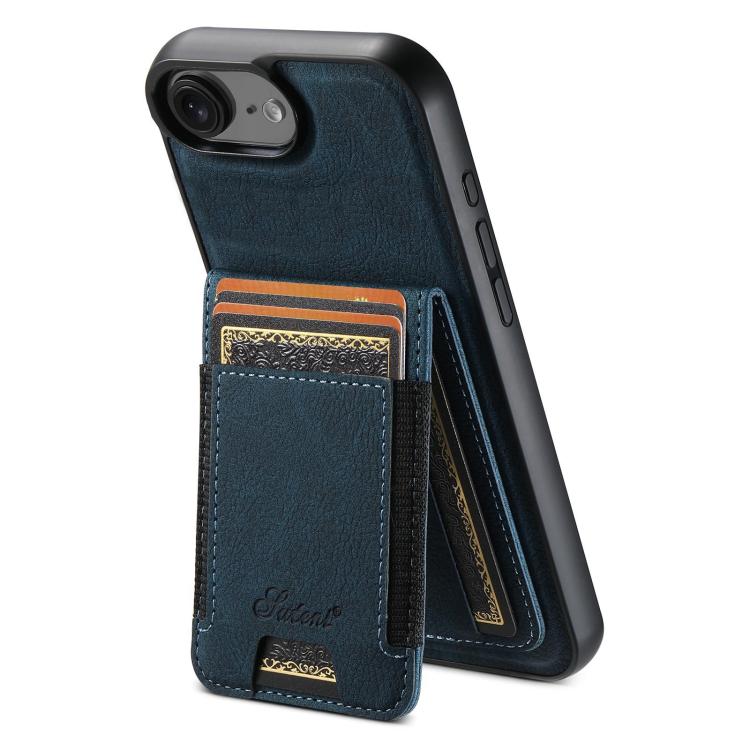 Suteni H17 Litchi Texture Leather MagSafe Detachable Wallet Phone Case, For iPhone 16e, For iPhone 16 Pro Max, For iPhone 16 Pro, For iPhone 16 Plus, For iPhone 16, For iPhone 15 Pro Max Apple Accessories engsut4460 iPhone 16e - Suteni - Mobile Lens - Mobile Camera Lens - Cellphone Accessories - Phone Lens - Smartphone Lens