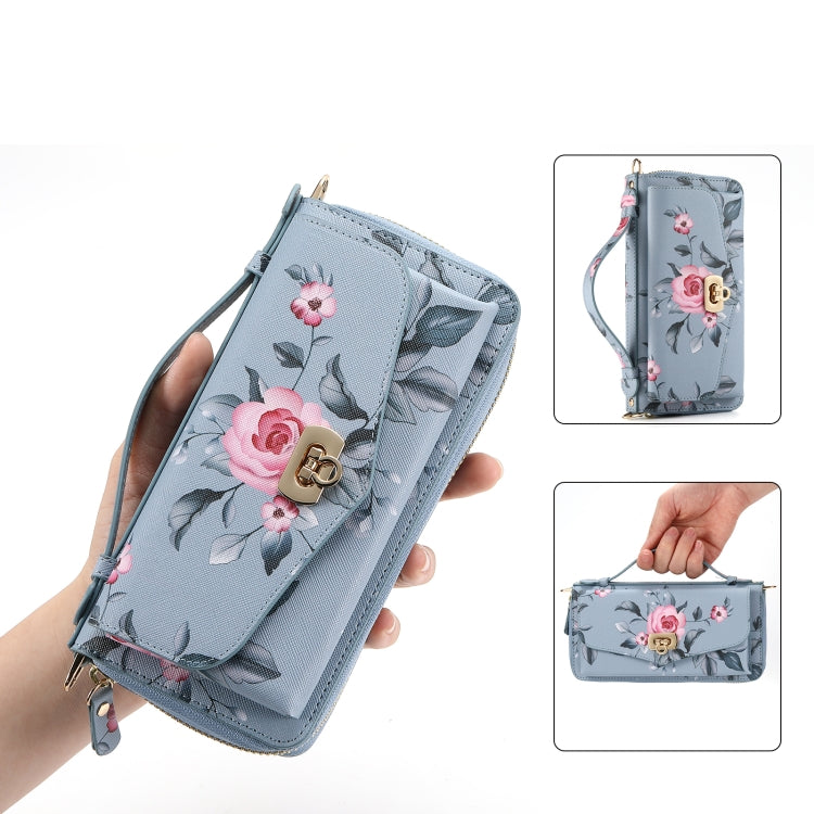 Flower Multi-functional Crossbody Zipper Wallet MagSafe Leather Phone Case, For iPhone 15 Pro Max, For iPhone 15 Pro, For iPhone 15 Plus, For iPhone 15 Apple Accessories engflo4468 iPhone 15 Pro Max - APEXEL INDIA - Mobile Lens - Mobile Camera Lens - Cellphone Accessories - Phone Lens - Smartphone Lens