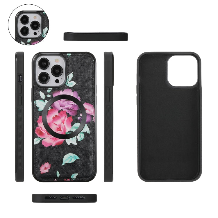 Flower Multi-functional Crossbody Zipper Wallet MagSafe Leather Phone Case, For iPhone 13 Pro Max, For iPhone 13 Pro, For iPhone 13, For iPhone 12 Apple Accessories engflo4469 More iPhone Cases - APEXEL INDIA - Mobile Lens - Mobile Camera Lens - Cellphone Accessories - Phone Lens - Smartphone Lens