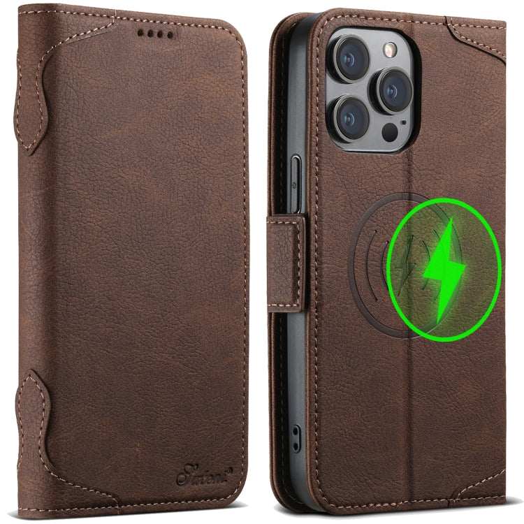 SUTENI J07 Multifunctional Horizontal Flip Magsafe Leather Phone Case, For iPhone 12 / 12 Pro Apple Accessories engsut4481 More iPhone Cases - Suteni - Mobile Lens - Mobile Camera Lens - Cellphone Accessories - Phone Lens - Smartphone Lens