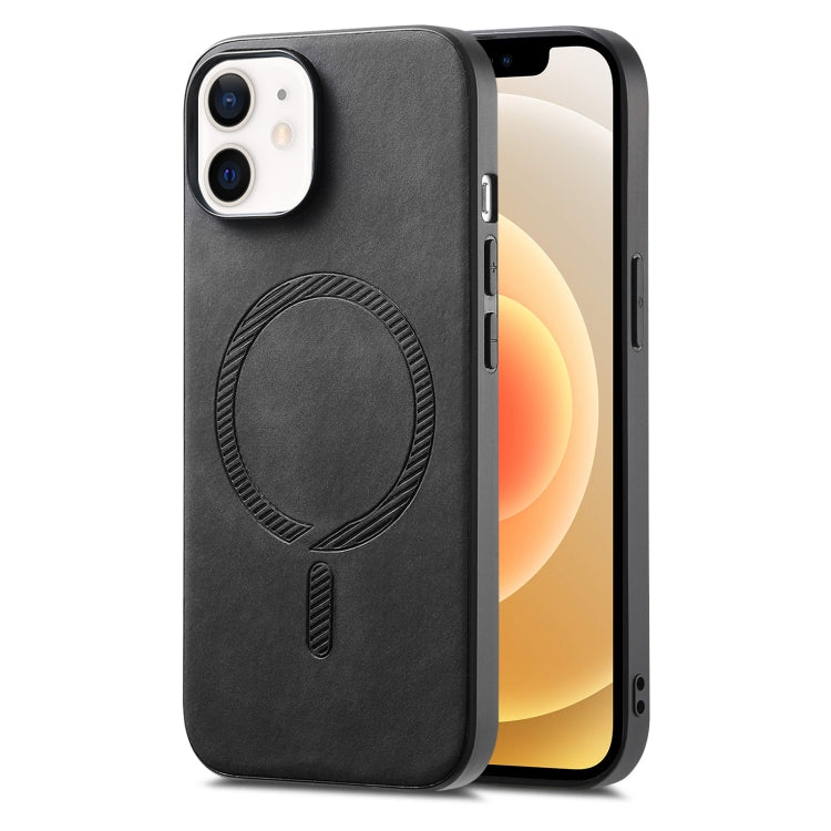 Solid Color Retro Magsafe PU Back Cover Phone Case, For iPhone 13, For iPhone 12, For iPhone 12 Pro Max Apple Accessories engsol4552 More iPhone Cases - APEXEL INDIA - Mobile Lens - Mobile Camera Lens - Cellphone Accessories - Phone Lens - Smartphone Lens