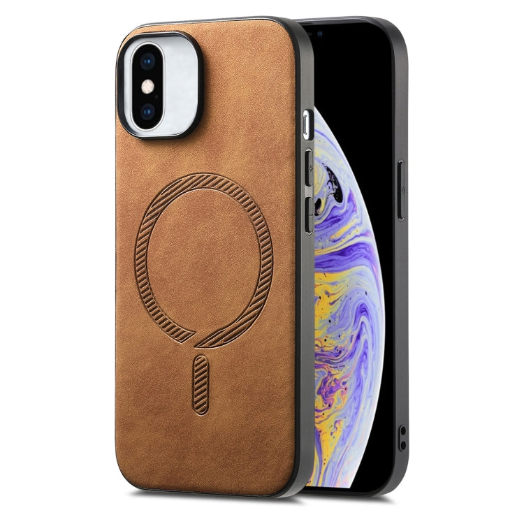 Solid Color Retro Magsafe PU Back Cover Phone Case, For iPhone 11 Pro, For iPhone XS Max, For iPhone 7 / 8 / SE 2022 Apple Accessories engsol4530 More iPhone Cases - APEXEL INDIA - Mobile Lens - Mobile Camera Lens - Cellphone Accessories - Phone Lens - Smartphone Lens