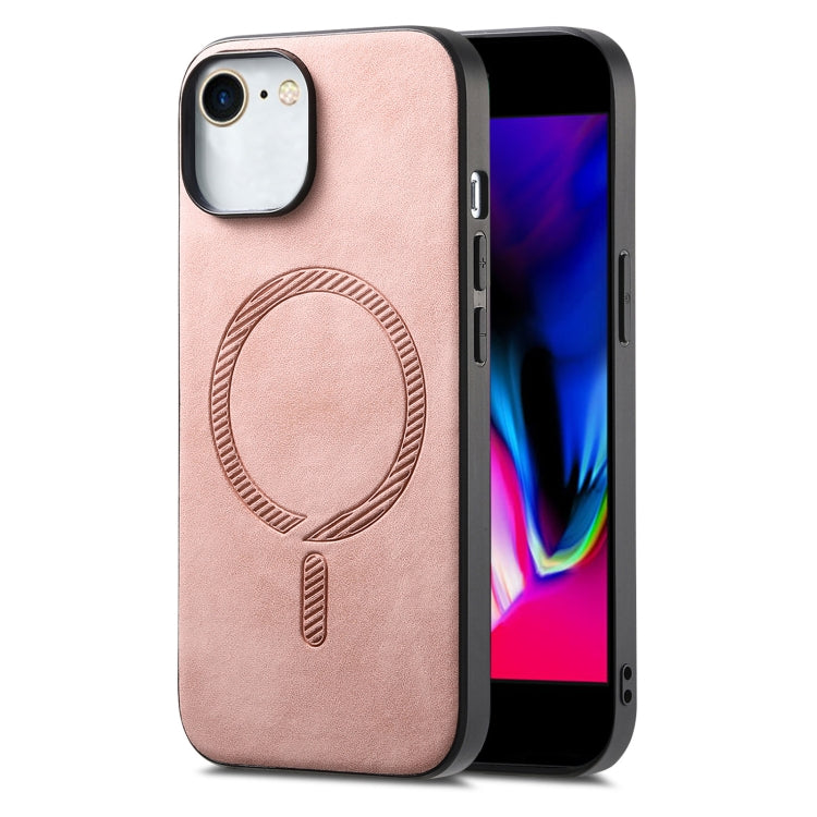 Solid Color Retro Magsafe PU Back Cover Phone Case Apple Accessories engsol5914 More iPhone Cases - APEXEL INDIA - Mobile Lens - Mobile Camera Lens - Cellphone Accessories - Phone Lens - Smartphone Lens