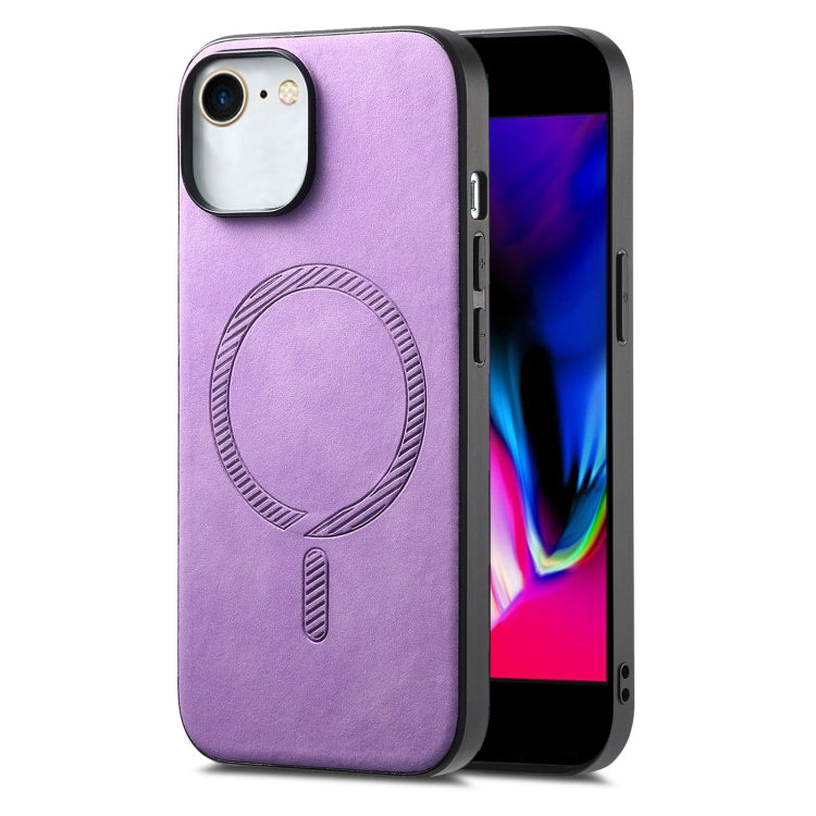 Solid Color Retro Magsafe PU Back Cover Phone Case, For iPhone 11 Pro, For iPhone XS Max, For iPhone 7 / 8 / SE 2022 Apple Accessories engsol4530 More iPhone Cases - APEXEL INDIA - Mobile Lens - Mobile Camera Lens - Cellphone Accessories - Phone Lens - Smartphone Lens