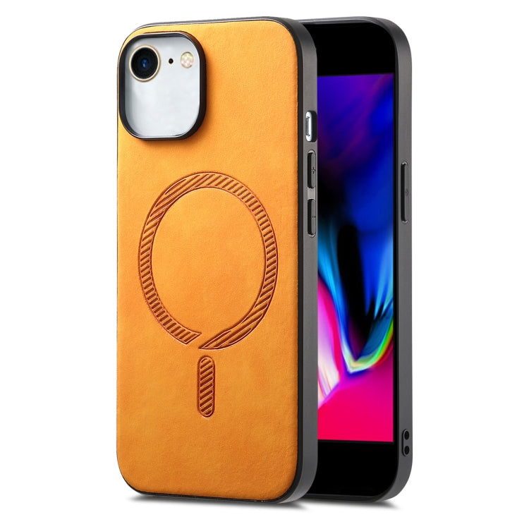 Solid Color Retro Magsafe PU Back Cover Phone Case, For iPhone 11 Pro, For iPhone XS Max, For iPhone 7 / 8 / SE 2022 Apple Accessories engsol4530 More iPhone Cases - APEXEL INDIA - Mobile Lens - Mobile Camera Lens - Cellphone Accessories - Phone Lens - Smartphone Lens