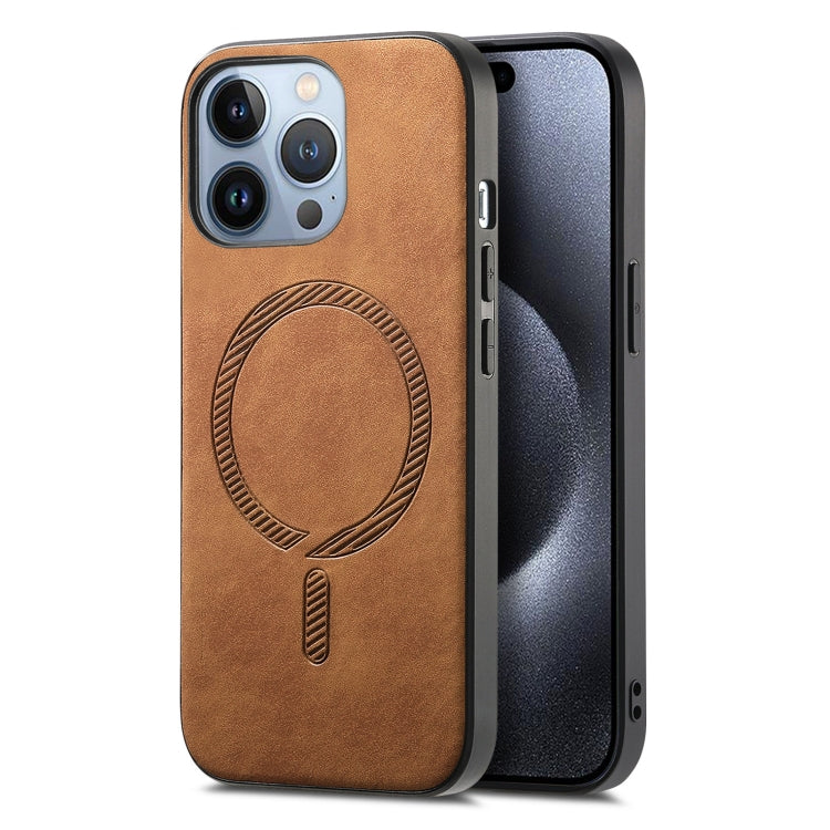 Solid Color Retro Magsafe PU Back Cover Phone Case, For iPhone 16e, For iPhone 16 Pro Max, For iPhone 16 Pro Apple Accessories engsol4524 iPhone 16e - APEXEL INDIA - Mobile Lens - Mobile Camera Lens - Cellphone Accessories - Phone Lens - Smartphone Lens