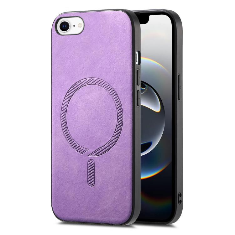 Solid Color Retro Magsafe PU Back Cover Phone Case, For iPhone 16e, For iPhone 16 Pro Max, For iPhone 16 Pro Apple Accessories engsol4524 iPhone 16e - APEXEL INDIA - Mobile Lens - Mobile Camera Lens - Cellphone Accessories - Phone Lens - Smartphone Lens
