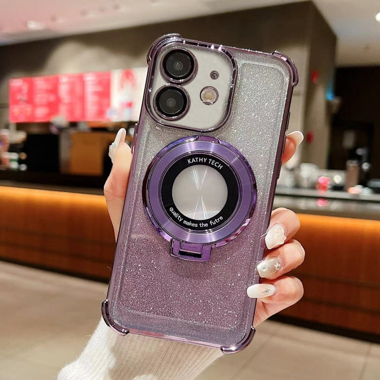 Invisible Holder Gradient Glitter Magsafe Phone Case, For iPhone 13 Pro, For iPhone 13, For iPhone 12 Apple Accessories enginv4564 More iPhone Cases - APEXEL INDIA - Mobile Lens - Mobile Camera Lens - Cellphone Accessories - Phone Lens - Smartphone Lens