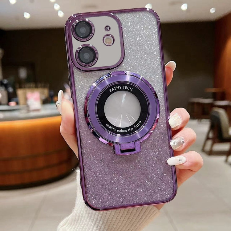 Electroplated Holder Gradient Glitter MagSafe Phone Case, For iPhone 11 Pro Max, For iPhone 11, For iPhone 11 Pro, For iPhone XR Apple Accessories engele4589 More iPhone Cases - APEXEL INDIA - Mobile Lens - Mobile Camera Lens - Cellphone Accessories - Phone Lens - Smartphone Lens