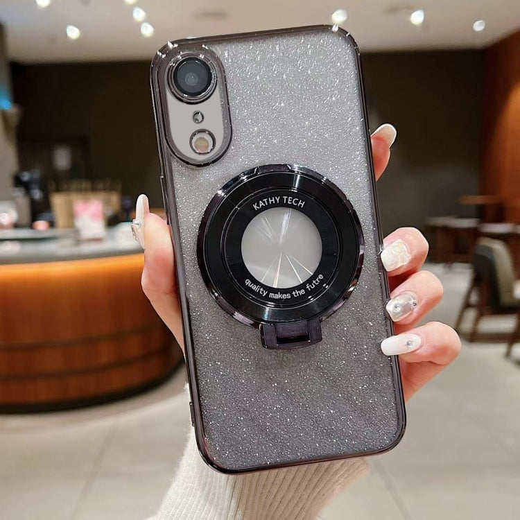 Electroplated Holder Gradient Glitter MagSafe Phone Case, For iPhone 11 Pro Max, For iPhone 11, For iPhone 11 Pro, For iPhone XR Apple Accessories engele4589 More iPhone Cases - APEXEL INDIA - Mobile Lens - Mobile Camera Lens - Cellphone Accessories - Phone Lens - Smartphone Lens