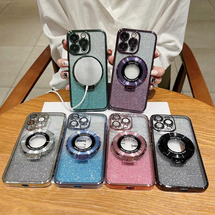 Electroplated Holder Gradient Glitter MagSafe Phone Case, For iPhone 11 Pro Max, For iPhone 11, For iPhone 11 Pro, For iPhone XR Apple Accessories engele4589 More iPhone Cases - APEXEL INDIA - Mobile Lens - Mobile Camera Lens - Cellphone Accessories - Phone Lens - Smartphone Lens