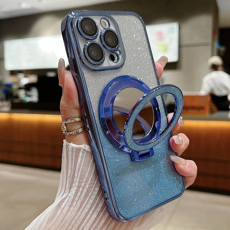 Plated Mirror Holder Gradient Glitter MagSafe Phone Case, For iPhone 14, For iPhone 14 Pro, For iPhone 14 Pro Max Apple Accessories engpla4578 iPhone 14 - APEXEL INDIA - Mobile Lens - Mobile Camera Lens - Cellphone Accessories - Phone Lens - Smartphone Lens
