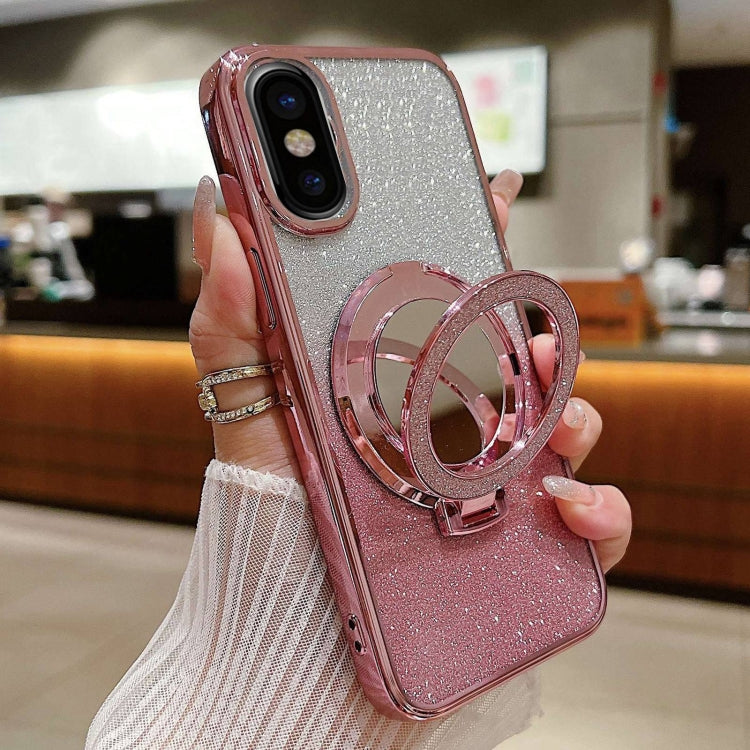 Plated Mirror Holder Gradient Glitter MagSafe Phone Case Apple Accessories engpla5948 More iPhone Cases - APEXEL INDIA - Mobile Lens - Mobile Camera Lens - Cellphone Accessories - Phone Lens - Smartphone Lens