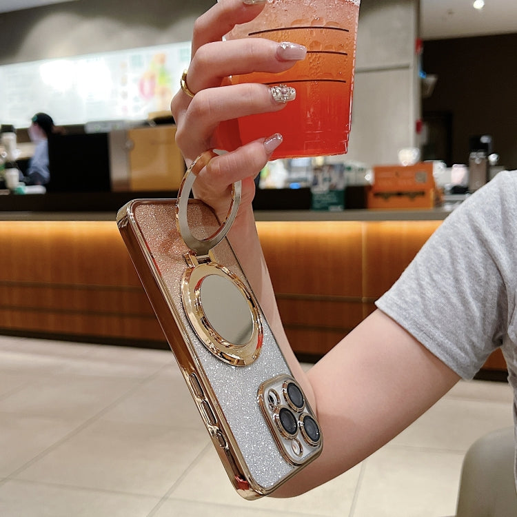 Plated Mirror Holder Gradient Glitter MagSafe Phone Case, For iPhone XS Max, For iPhone 7 / 8 / SE 2022, For iPhone X / XS Apple Accessories engpla4601 More iPhone Cases - APEXEL INDIA - Mobile Lens - Mobile Camera Lens - Cellphone Accessories - Phone Lens - Smartphone Lens