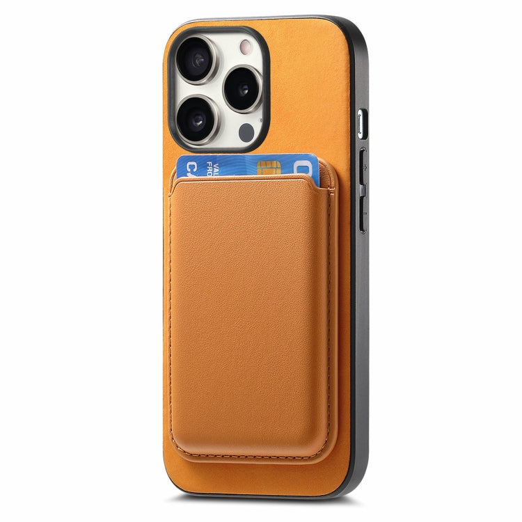 Retro Magsafe Card Bag PU Back Cover Phone Case Apple Accessories engret5905 iPhone 16 Pro - APEXEL INDIA - Mobile Lens - Mobile Camera Lens - Cellphone Accessories - Phone Lens - Smartphone Lens