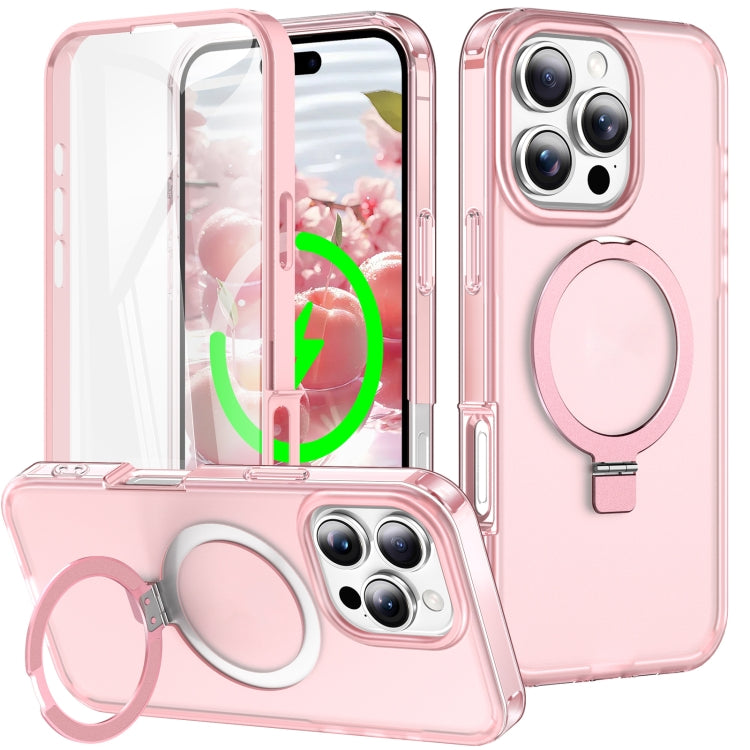 Frosted Skin Feel MagSafe Holder 360 Full Body Phone Case, For iPhone 16 Pro Max, For iPhone 16 Pro, For iPhone 16 Plus, For iPhone 16 Apple Accessories engfro4857 iPhone 16 Pro Max - APEXEL INDIA - Mobile Lens - Mobile Camera Lens - Cellphone Accessories - Phone Lens - Smartphone Lens