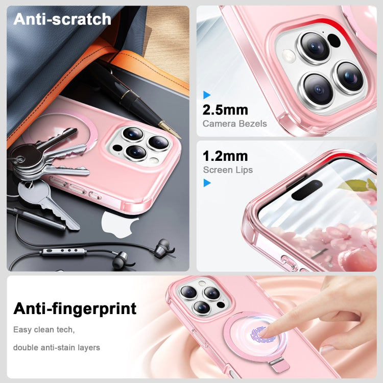 Frosted Skin Feel MagSafe Holder 360 Full Body Phone Case, For iPhone 16 Pro Max, For iPhone 16 Pro, For iPhone 16 Plus, For iPhone 16 Apple Accessories engfro4857 iPhone 16 Pro Max - APEXEL INDIA - Mobile Lens - Mobile Camera Lens - Cellphone Accessories - Phone Lens - Smartphone Lens