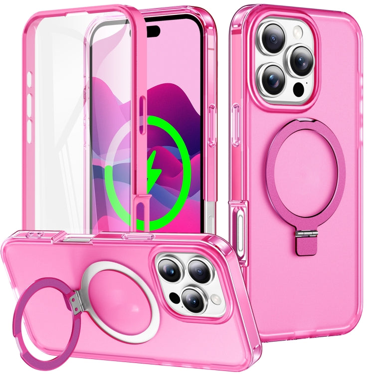 Frosted Skin Feel MagSafe Holder 360 Full Body Phone Case, For iPhone 16 Pro Max, For iPhone 16 Pro, For iPhone 16 Plus, For iPhone 16 Apple Accessories engfro4857 iPhone 16 Pro Max - APEXEL INDIA - Mobile Lens - Mobile Camera Lens - Cellphone Accessories - Phone Lens - Smartphone Lens