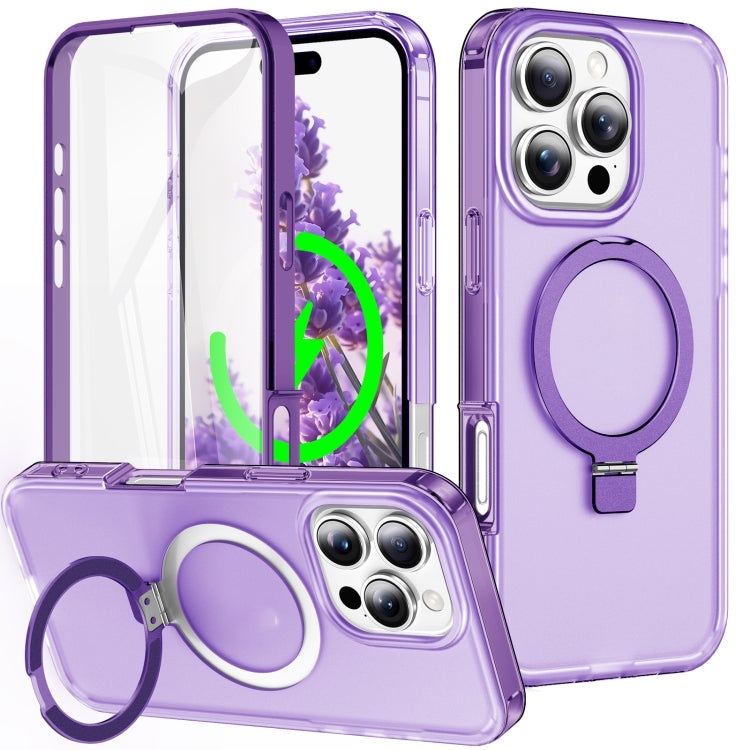 Frosted Skin Feel MagSafe Holder 360 Full Body Phone Case, For iPhone 16 Pro Max, For iPhone 16 Pro, For iPhone 16 Plus, For iPhone 16 Apple Accessories engfro4857 iPhone 16 Pro Max - APEXEL INDIA - Mobile Lens - Mobile Camera Lens - Cellphone Accessories - Phone Lens - Smartphone Lens