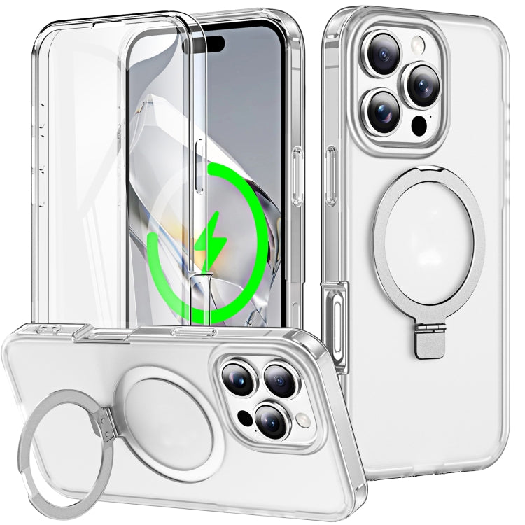 Frosted Skin Feel MagSafe Holder 360 Full Body Phone Case, For iPhone 16 Pro Max, For iPhone 16 Pro, For iPhone 16 Plus, For iPhone 16 Apple Accessories engfro4857 iPhone 16 Pro Max - APEXEL INDIA - Mobile Lens - Mobile Camera Lens - Cellphone Accessories - Phone Lens - Smartphone Lens